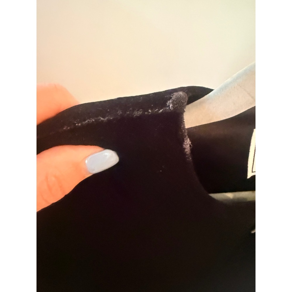 Vintage Black Velvet Dress XS Whimsigoth Goth Witchy Dark Academia Grunge Emo - Picture 13 of 14